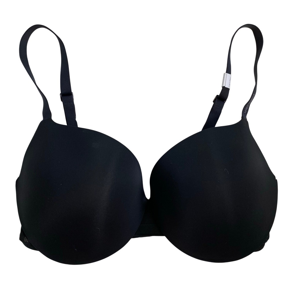 Calvin Klein Demi T-Shirt Bra 34DD Lightly Lined‎ Underwired 2 Way Convertible